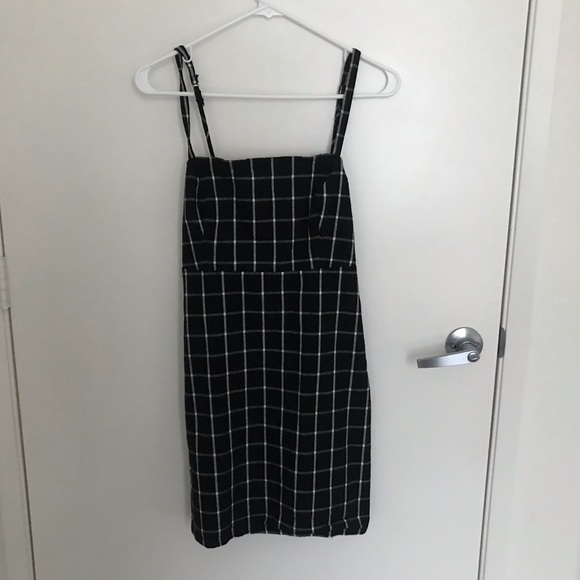 Checkered skater dress - Picture 1 of 2